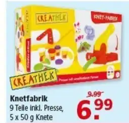 Multi Markt CREATHEK Knetfabrik Angebot