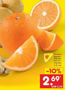 Netto Marken-Discount Orangen Angebot