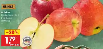 Netto Marken-Discount Äpfel rot Angebot