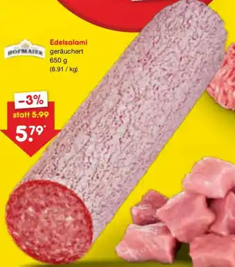Netto Marken-Discount HOFMAIER Edelsalami Angebot
