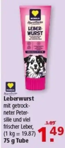 Multi Markt Edeka LEBERWURST Angebot