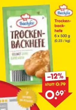 Netto Marken-Discount Trockenbackhefe Angebot