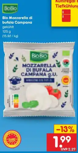 Netto Marken-Discount Bio Mozzarella di bufala Campana Angebot