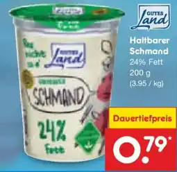 Netto Marken-Discount Haltbarer Schmand Angebot