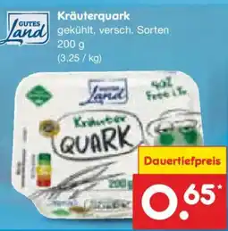 Netto Marken-Discount Kräuterquark Angebot