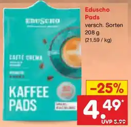 Netto Marken-Discount Eduscho Pads Angebot