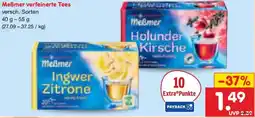 Netto Marken-Discount Meẞmer verfeinerte Tees Angebot