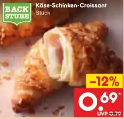 Netto Marken-Discount Käse-Schinken-Croissant Angebot