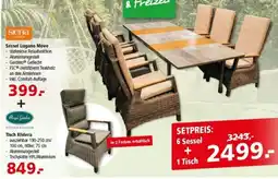 Multi Markt Siena GARDEN Sessel Lugano Move + Royal Garden Tisch Riviera Angebot