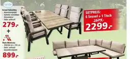 Multi Markt SenS-Line Sessel Valentina + deVries Tisch Montana Angebot