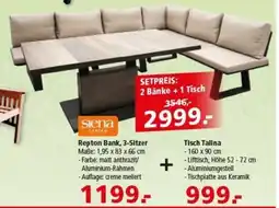 Multi Markt Siena GARDEN Repton Bank, 3-Sitzer Angebot