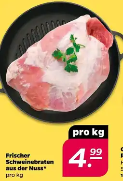 NETTO Frischer Schweinebraten aus der Nuss Angebot