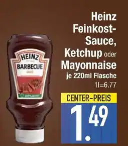 E-Center Heinz Feinkost- Sauce, Ketchup oder Mayonnaise Angebot
