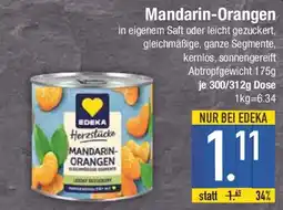 E-Center EDEKA Mandarin-Orangen Angebot