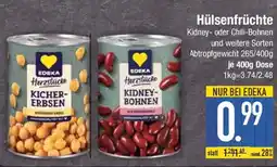 E-Center EDEKA Hülsenfrüchte Angebot