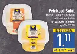 E-Center EDEKA Feinkost-Salat Angebot