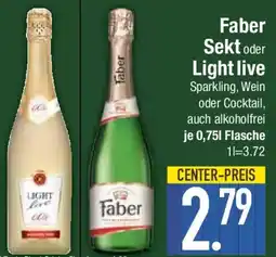 E-Center Faber Sekt oder Light live Angebot