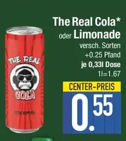 E-Center The Real Cola oder Limonade Angebot
