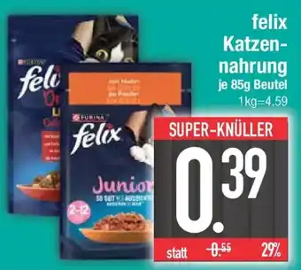 E-Center felix Katzennahrung Angebot
