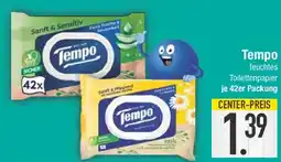 E-Center Tempo feuchtes Toilettenpapier Angebot