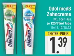 E-Center Odol med3 Zahncreme Angebot