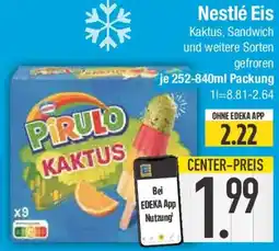 E-Center Nestlé Eis Angebot