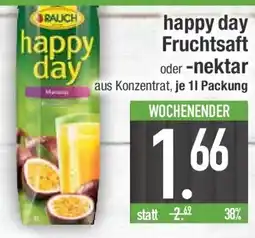E-Center happy day Fruchtsaft oder -nektar Angebot