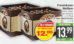 E-Center Franziskaner Weißbier Angebot