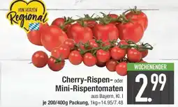 E-Center Cherry-Rispen- oder Mini-Rispentomaten Angebot