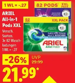 Lidl ARIEL All-in-1 Pods XXL Angebot