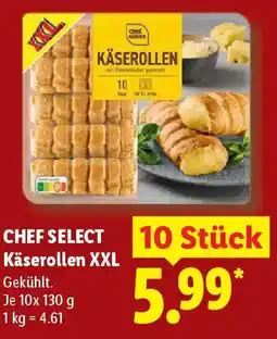Lidl CHEF SELECT Käserollen XXL Angebot