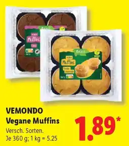 Lidl VEMONDO Vegane Muffins Angebot