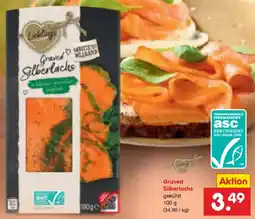 Netto Marken-Discount Lieblings Graved Silberlachs Angebot