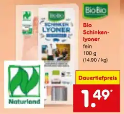 Netto Marken-Discount Bio Schinken lyoner Angebot
