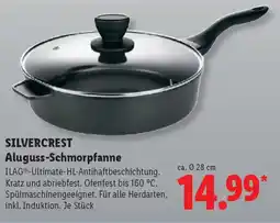 Lidl SILVERCREST Aluguss-Schmorpfanne Angebot