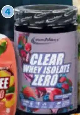 Netto Marken-Discount IRONMAXX Clear 100% Whey Isolate zero Angebot