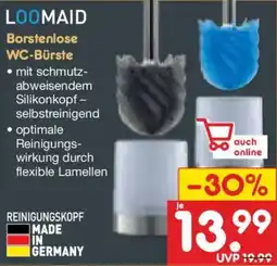 Netto Marken-Discount LOOMAID Borstenlose WC-Bürste Angebot