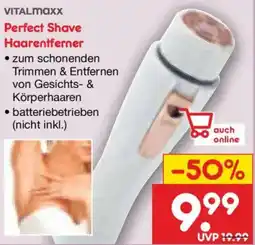 Netto Marken-Discount VITALMAXX Perfect Shave Haarentferner Angebot
