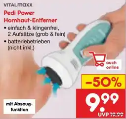 Netto Marken-Discount VITALMAXX Pedi Power Hornhaut-Entferner Angebot