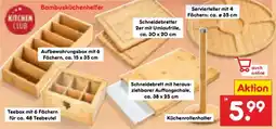 Netto Marken-Discount KITCHEN CLUB Bambusküchenhelfer Angebot