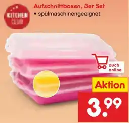 Netto Marken-Discount KITCHEN CLUB Aufschnittboxen Angebot