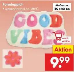 Netto Marken-Discount Formteppich Angebot