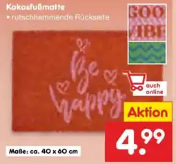 Netto Marken-Discount Kokosfußmatte Angebot