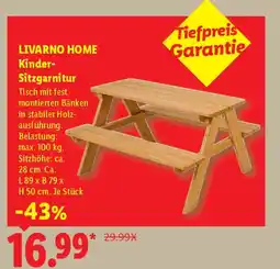 Lidl LIVARNO HOME Kinder- Sitzgarnitur Angebot