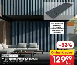 Netto Marken-Discount HOMEDELUXE WPC Fassadenverkleidung DUVAR Angebot