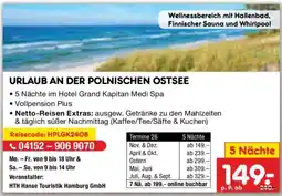 Netto Marken-Discount Urlaub an der polnischen ostsee 5 Nächte Angebot