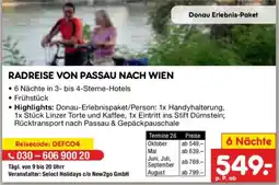 Netto Marken-Discount Radreise von passau nach wien 6 Nächte Angebot