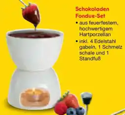 Netto Marken-Discount Schokoladen Fondue-Set Angebot