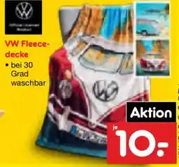 Netto Marken-Discount VW Fleecedecke Angebot