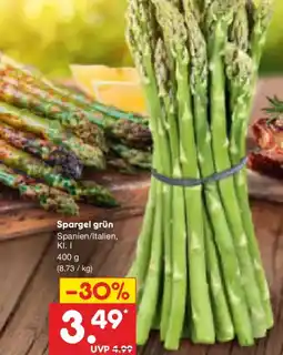 Netto Marken-Discount Spargel grün Angebot